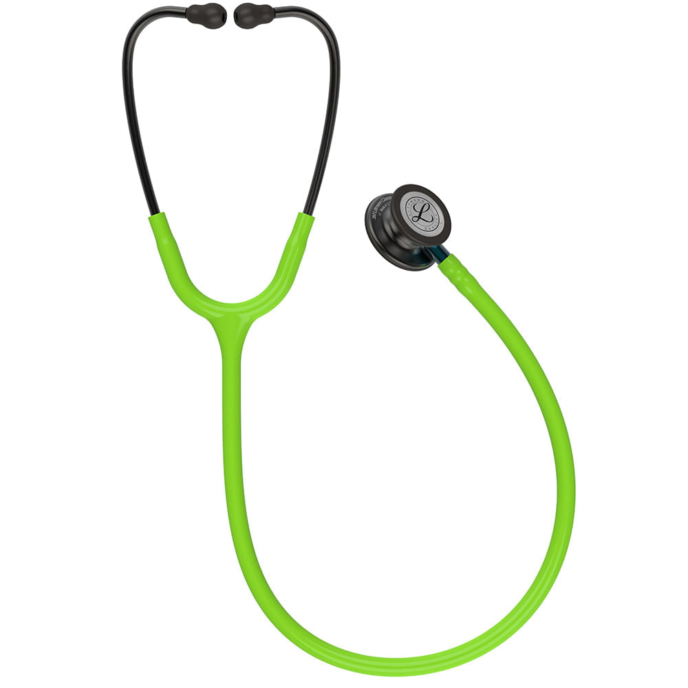 Estetoscópio Littmann Classic III 5875 Verde Limão Black – 3M