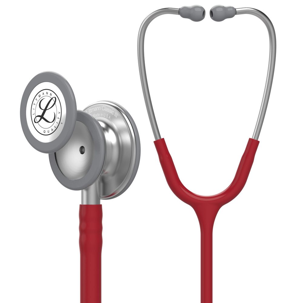 Estetoscópio Littmann Classic III 5627 Burgundy Tradicional – 3M