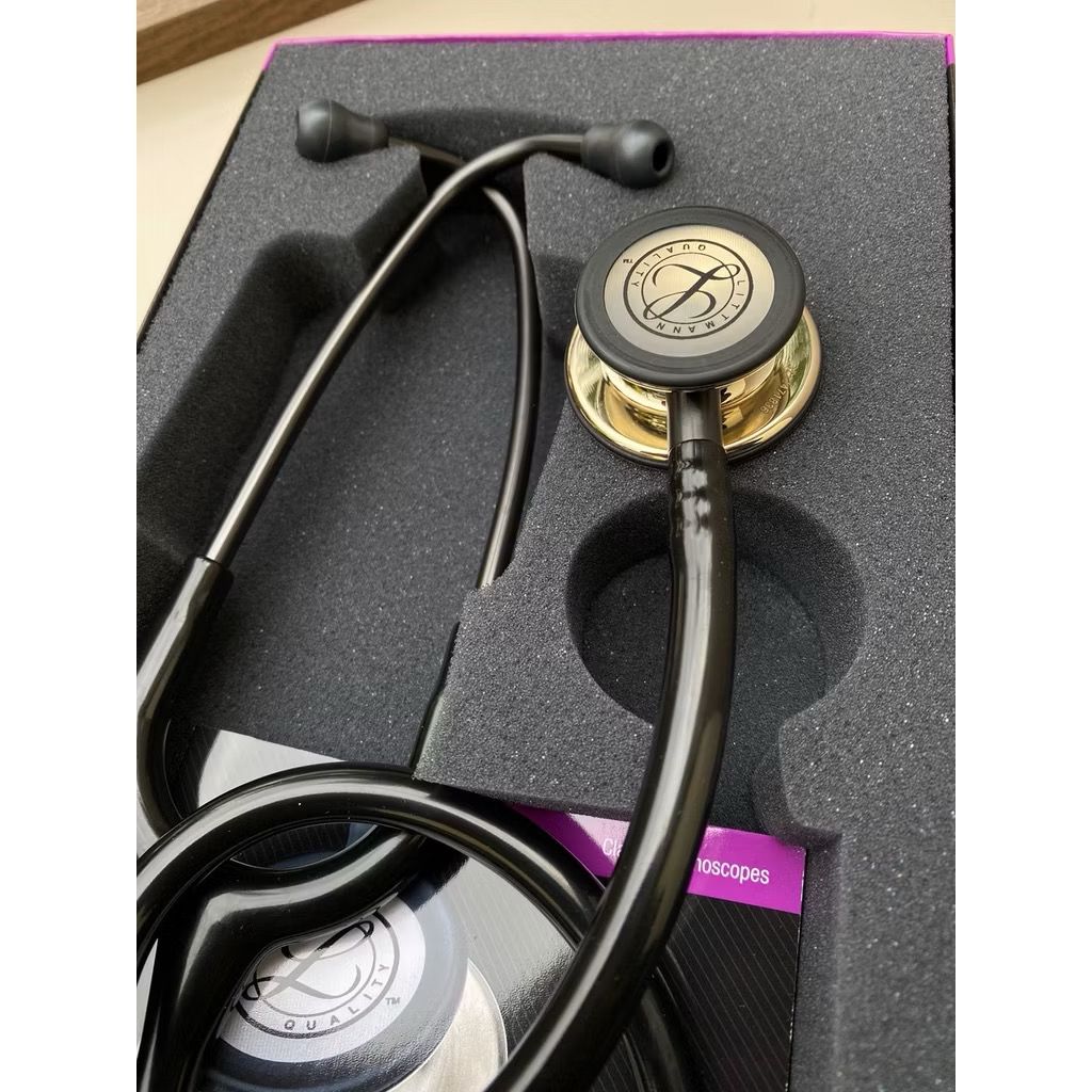 Estetoscópio Littmann Classic III 5861 Black Champagne – 3M