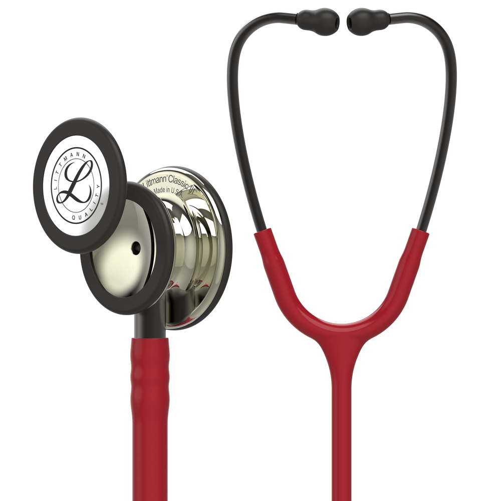 Estetoscópio Littmann Classic III 5864 Burgundy Champagne – 3M